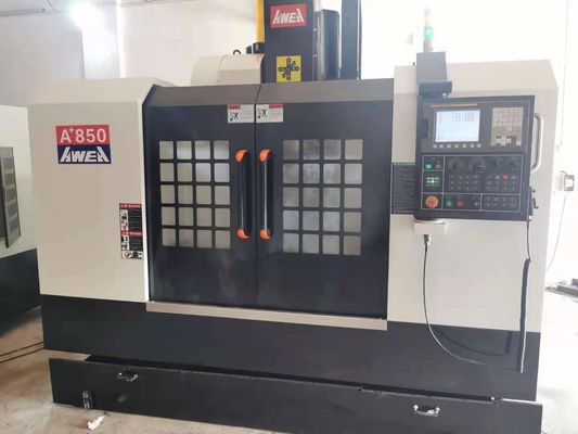 menggunakan Pusat Pembubutan Dan Penggilingan CNC Awea 850 3 Axis VMC FANUC System