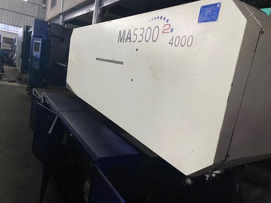 530ton Mesin Cetak Injeksi Haiti Bekas MA5300II Enam Silinder Motor Servo